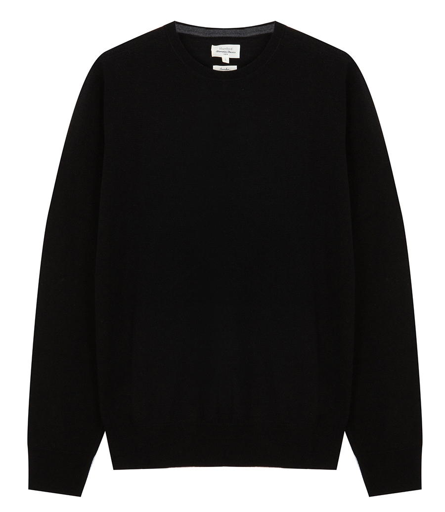 HARTFORD - MERINO CREW NECK PULLOVER