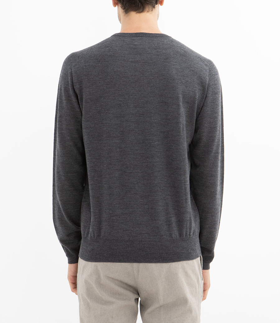 MERINO CREW NECK PULLOVER