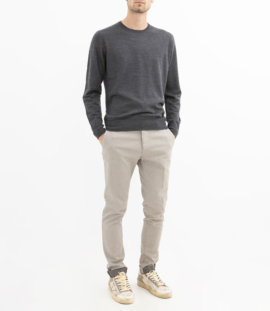 MERINO CREW NECK PULLOVER