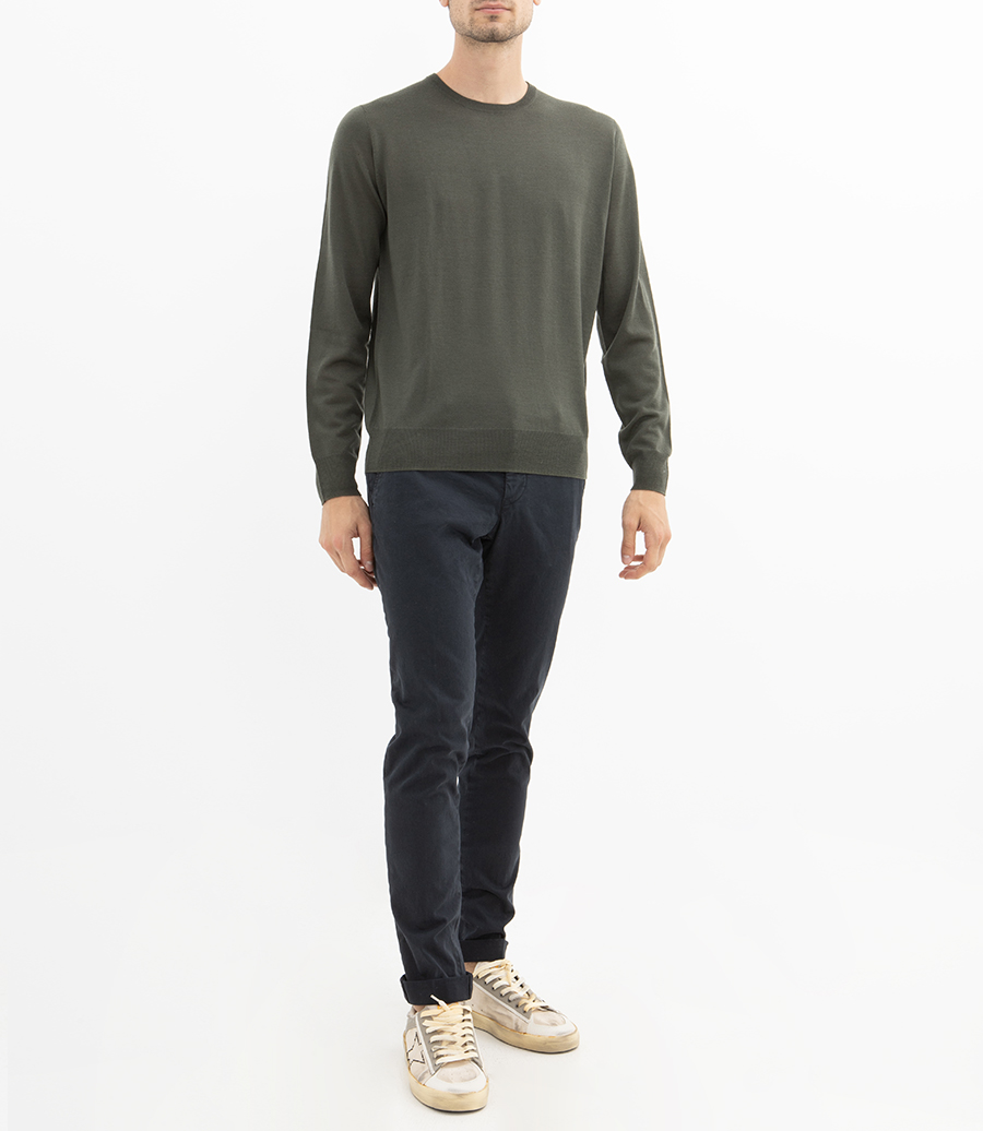 MERINO CREW NECK PULLOVER