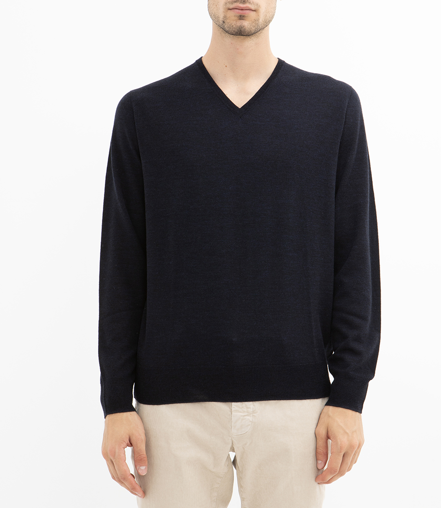 MERINO VEE PULLOVER