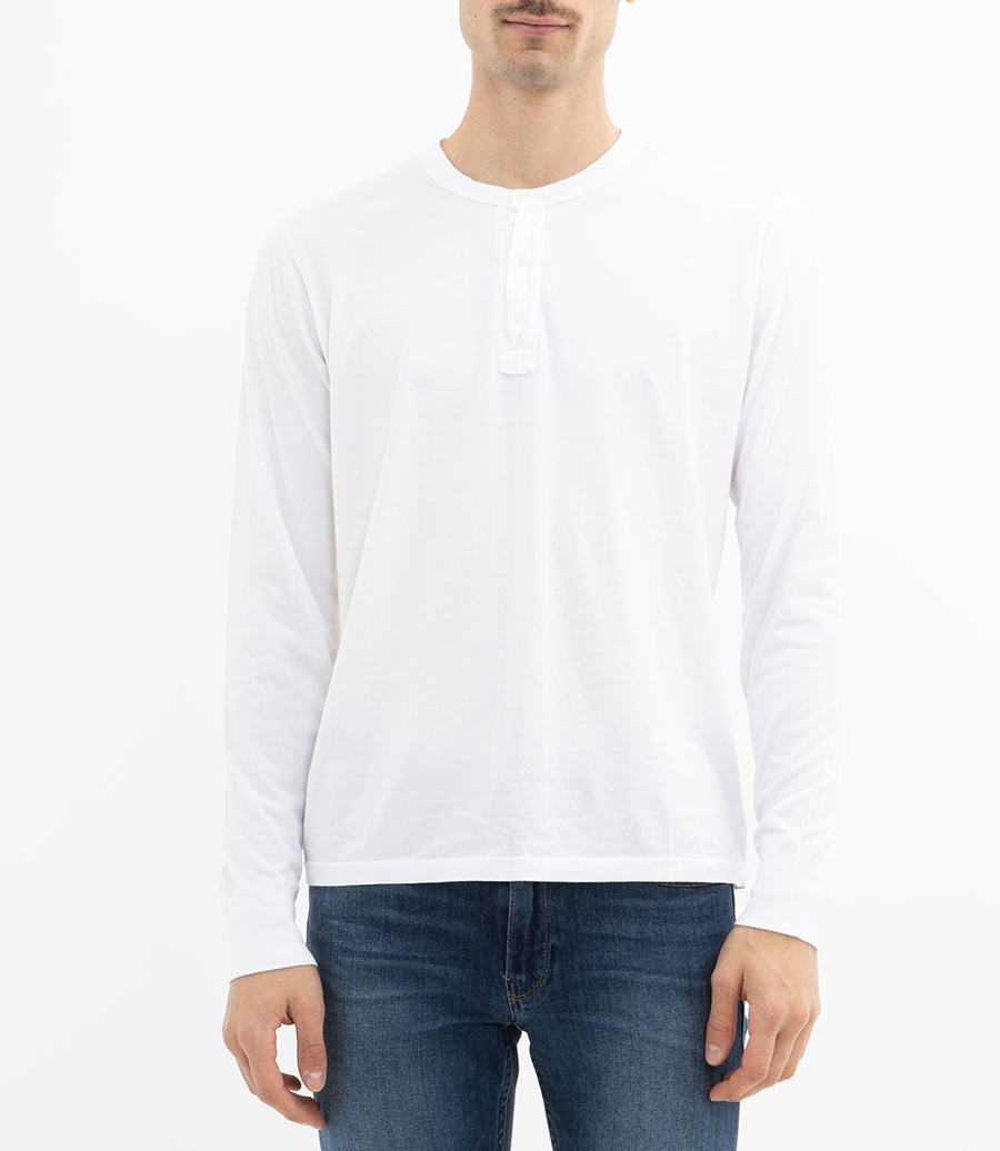 LS SUPIMA JERSEY HENLEY