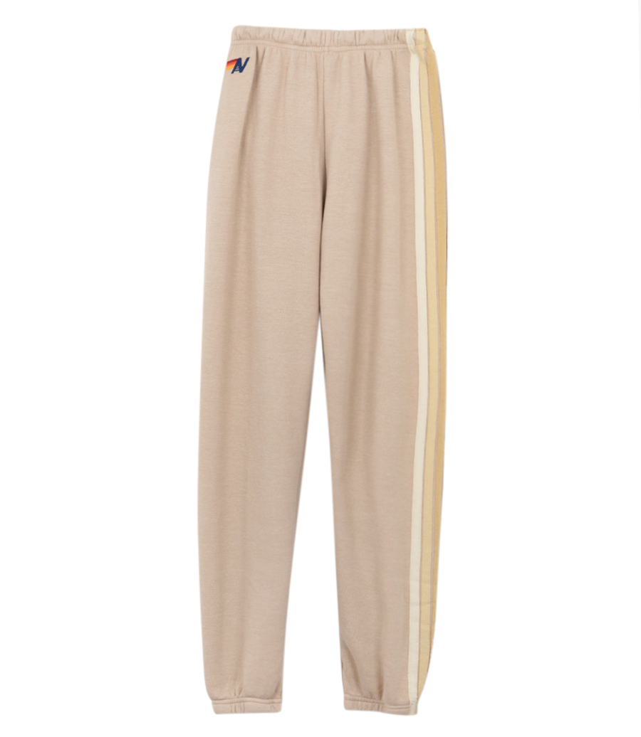 AVIATOR NATION - WOMENS 5 STRIPE SWEATPANTS