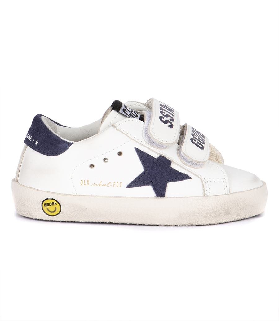 GOLDEN GOOSE  - WHITE BLUE DEPTHS OLD SCHOOL