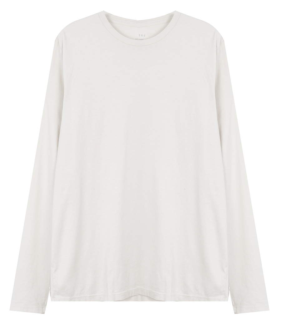 SAVE KHAKI - LS SUPIMA JERSEY TEE