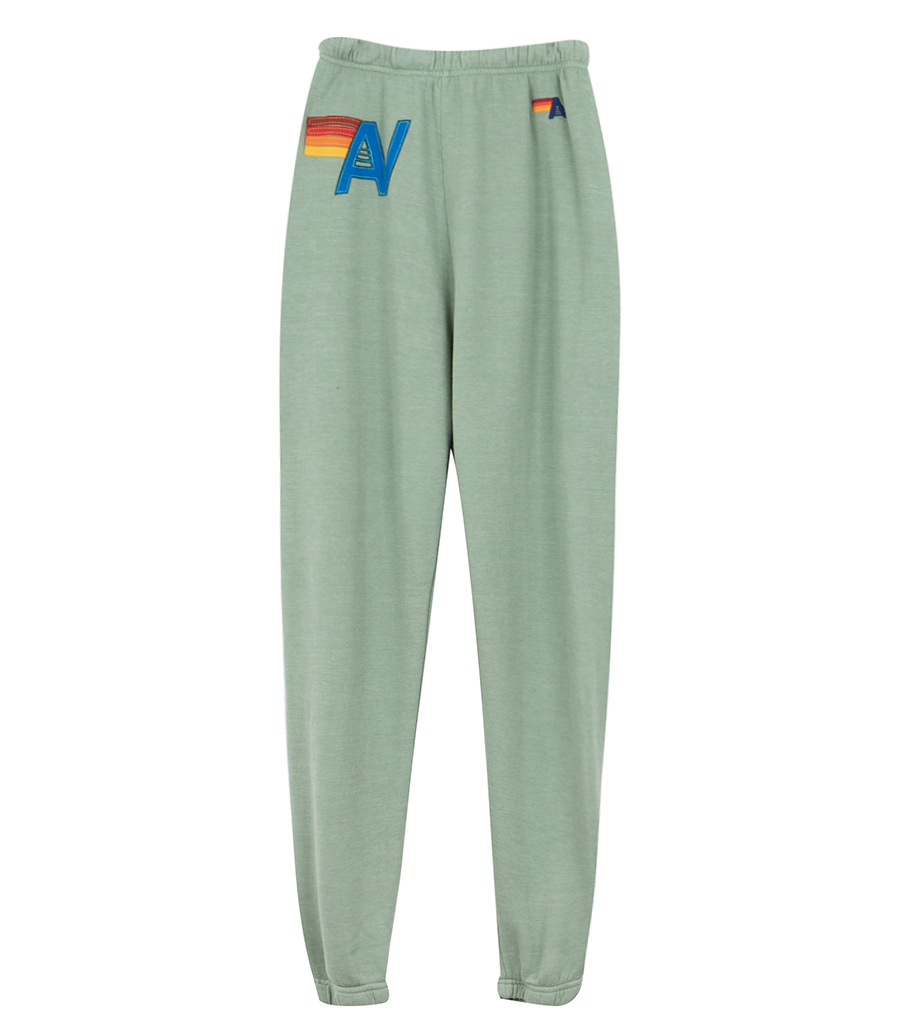 AVIATOR NATION - WOMENS LOGO STITCH SWEATPANTS