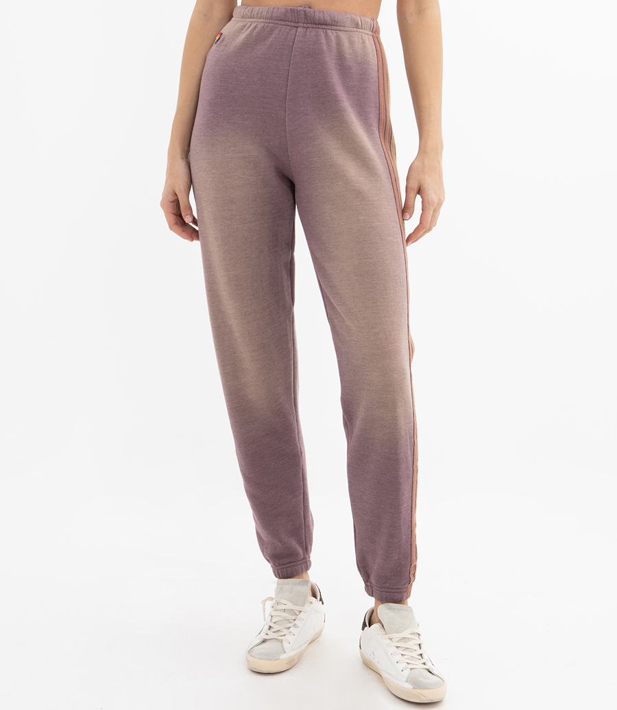 WOMENS 5 STRIPE SWEATPANTS