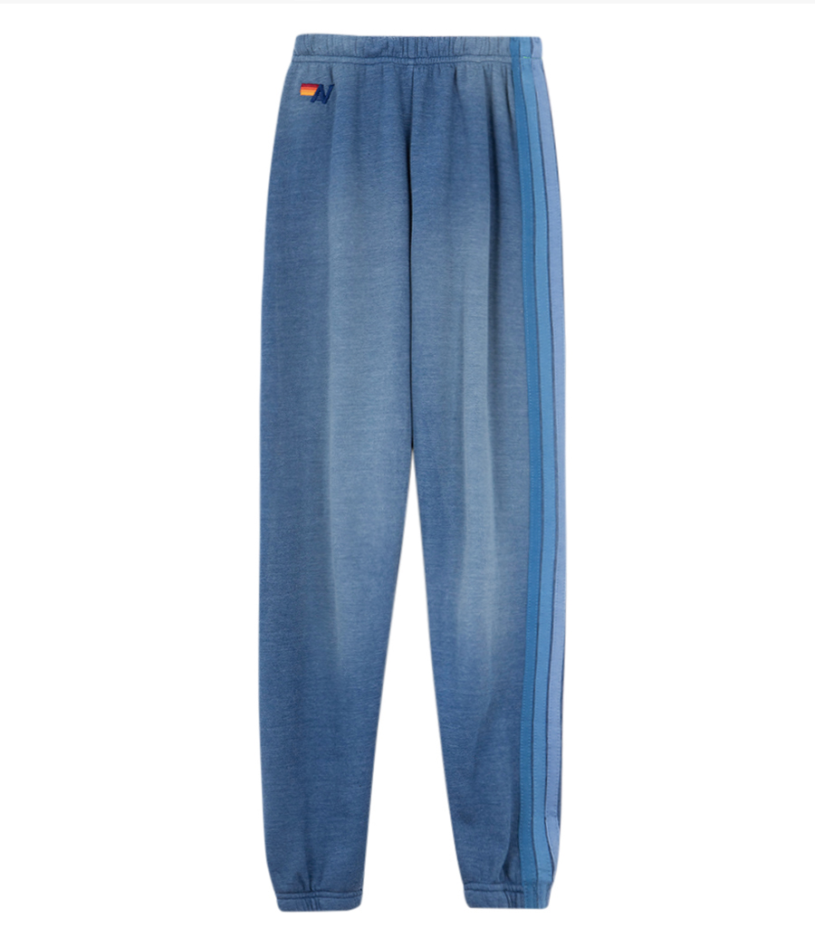 AVIATOR NATION - WOMENS 5 STRIPE SWEATPANTS