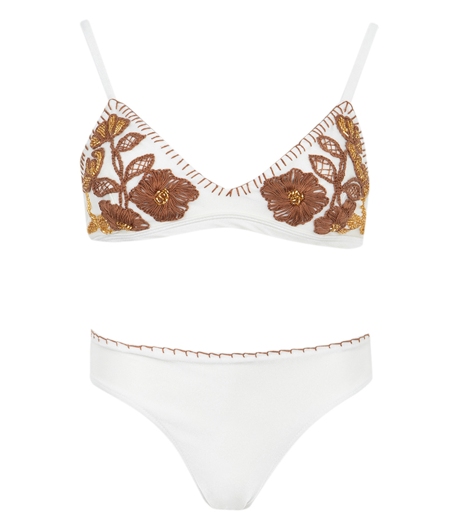 PATBO - EMBROIDERED BIKINI