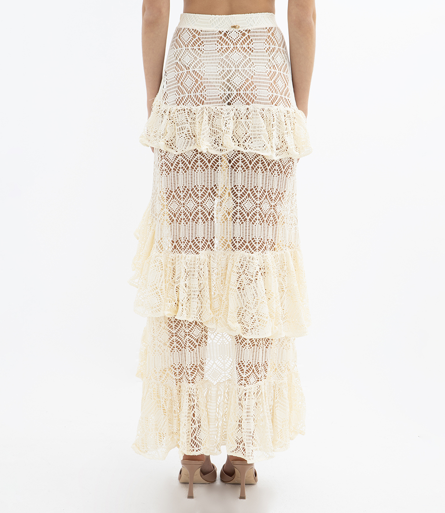 PINE LACE BEACH SKIRT