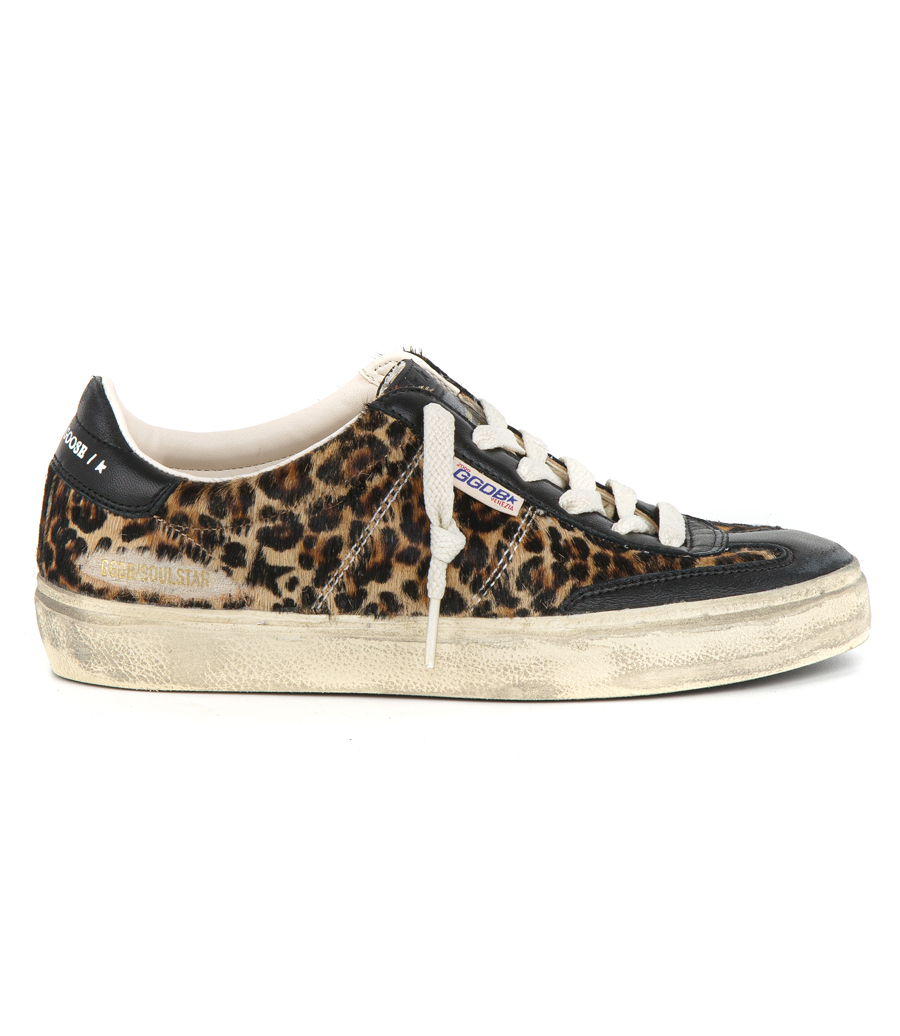 GOLDEN GOOSE  - LEOPARD HORSY SOULSTAR