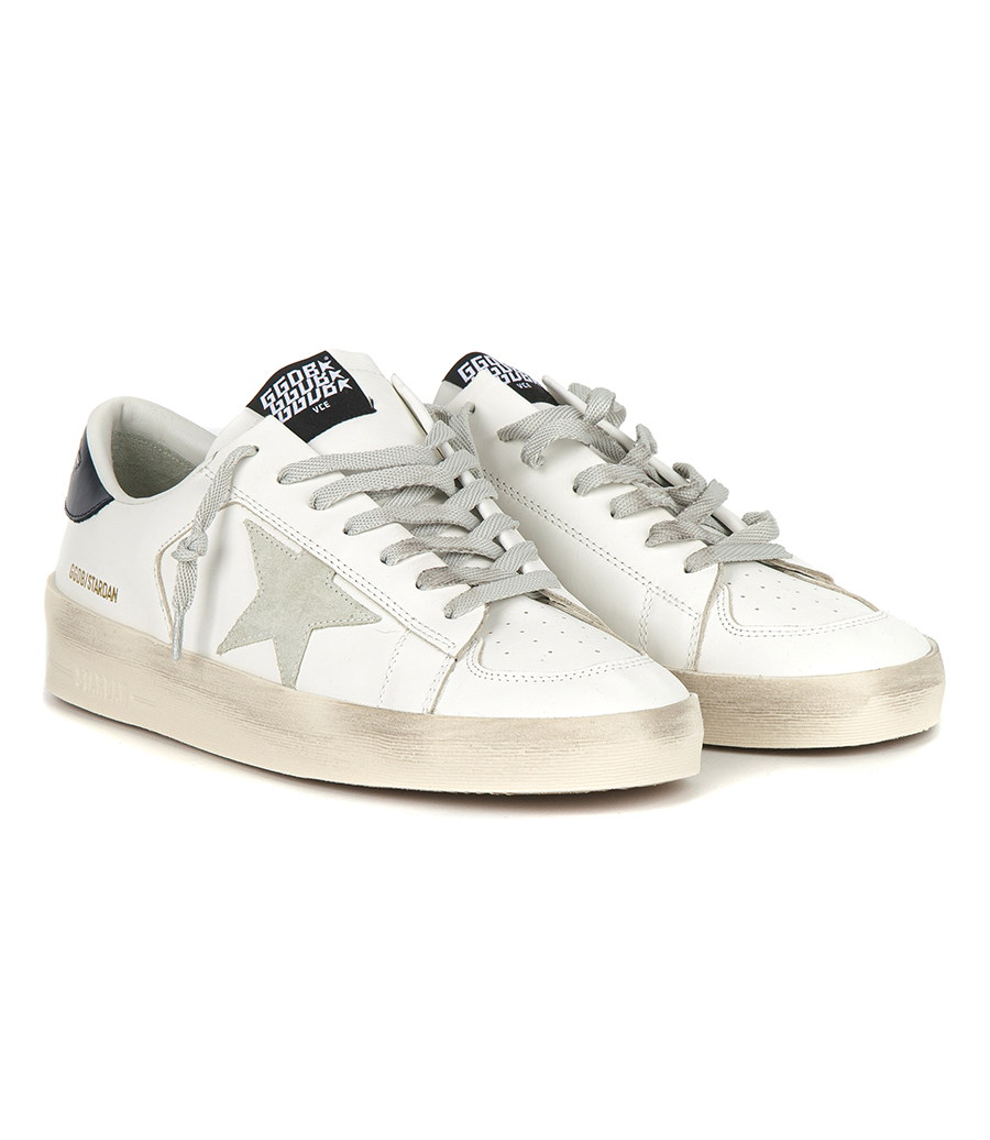 WHITE LEATHER STARDAN