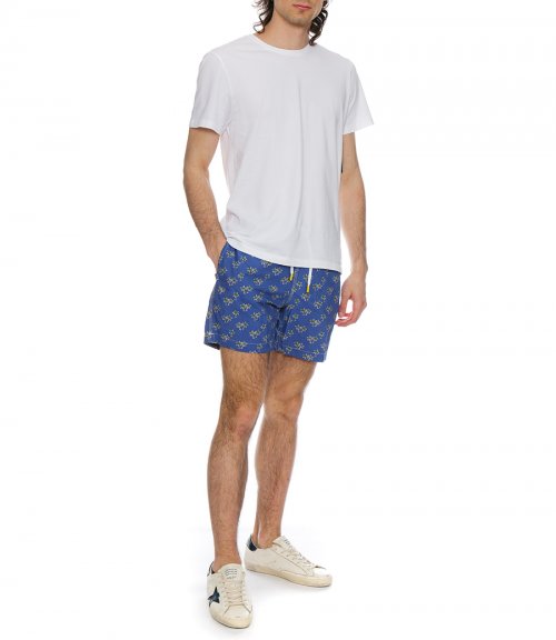 PRINTED SWIM SHORTS