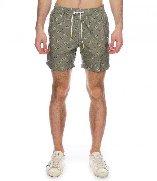 PRINTED SWIM SHORTS