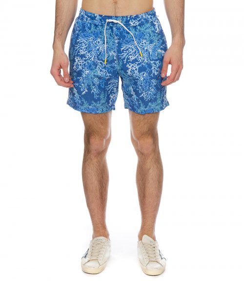 PRINTED SWIM SHORTS