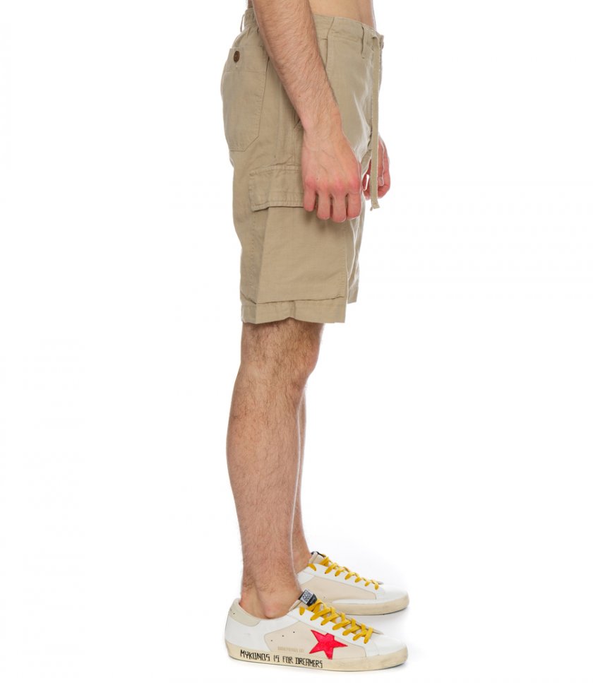 TYLER LINEN CARGO SHORTS