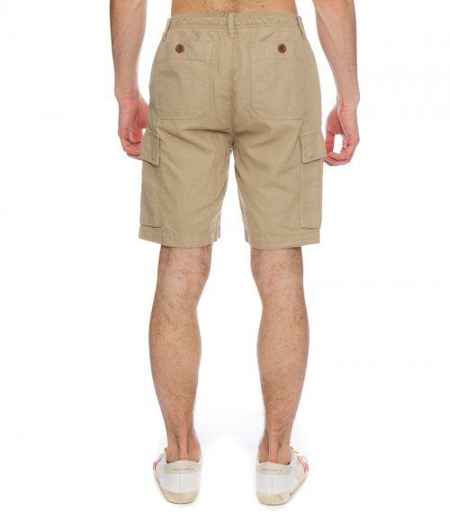 TYLER LINEN CARGO SHORTS