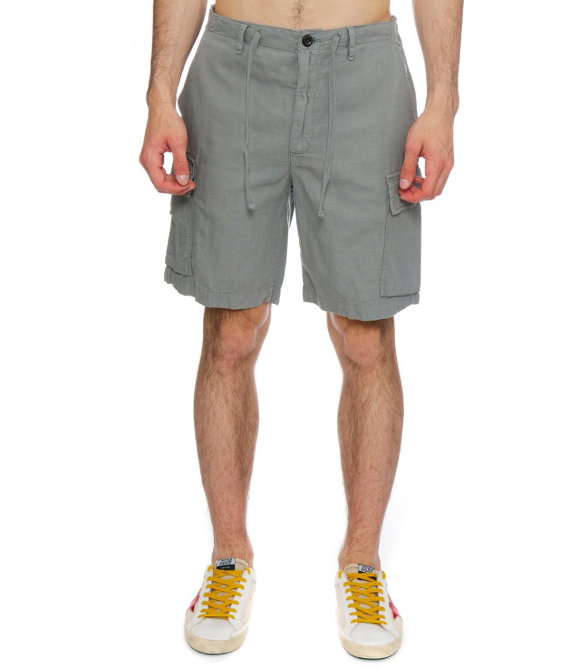 TYLER LINEN CARGO SHORTS