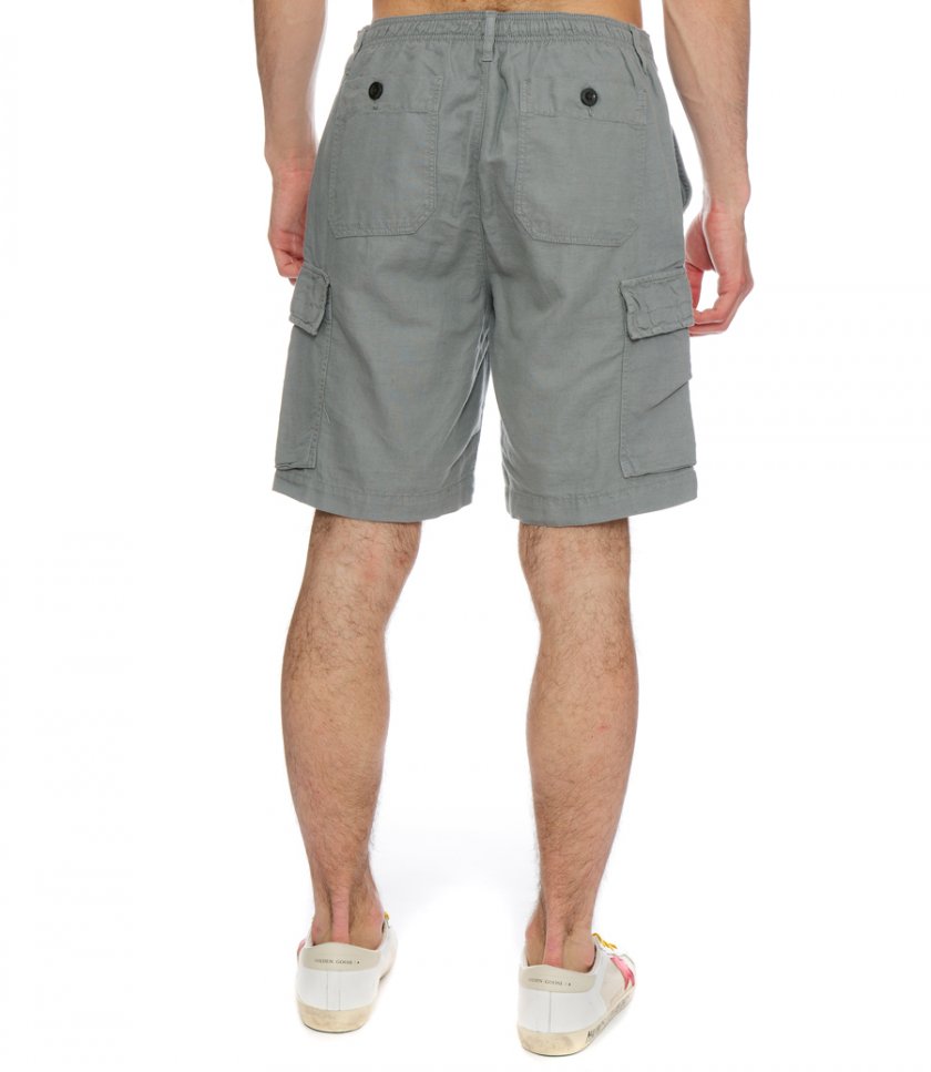 TYLER LINEN CARGO SHORTS