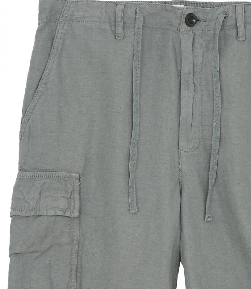 TYLER LINEN CARGO SHORTS