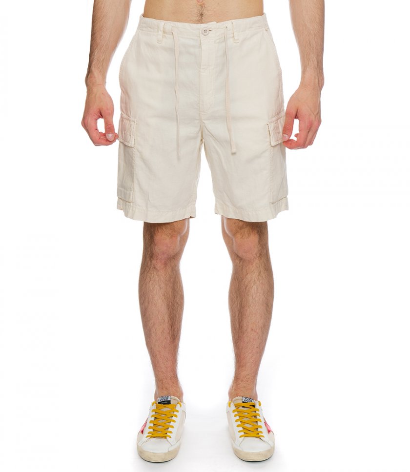 TYLER LINEN CARGO SHORTS