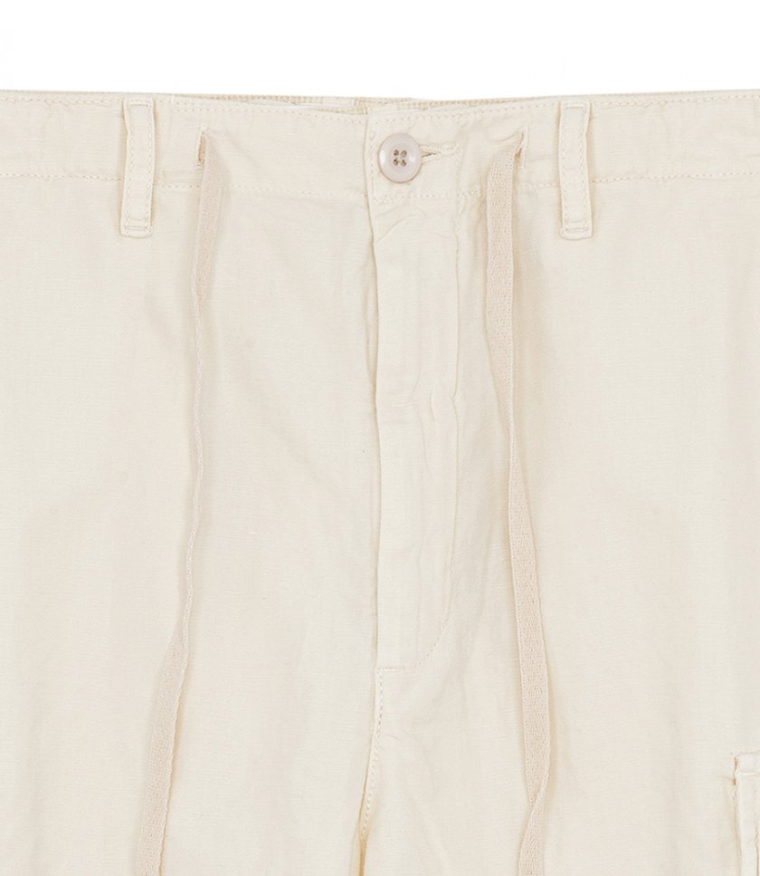 TYLER LINEN CARGO SHORTS