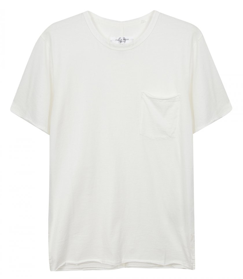 Soho Moto Men's White Heavyweight T-Shirt