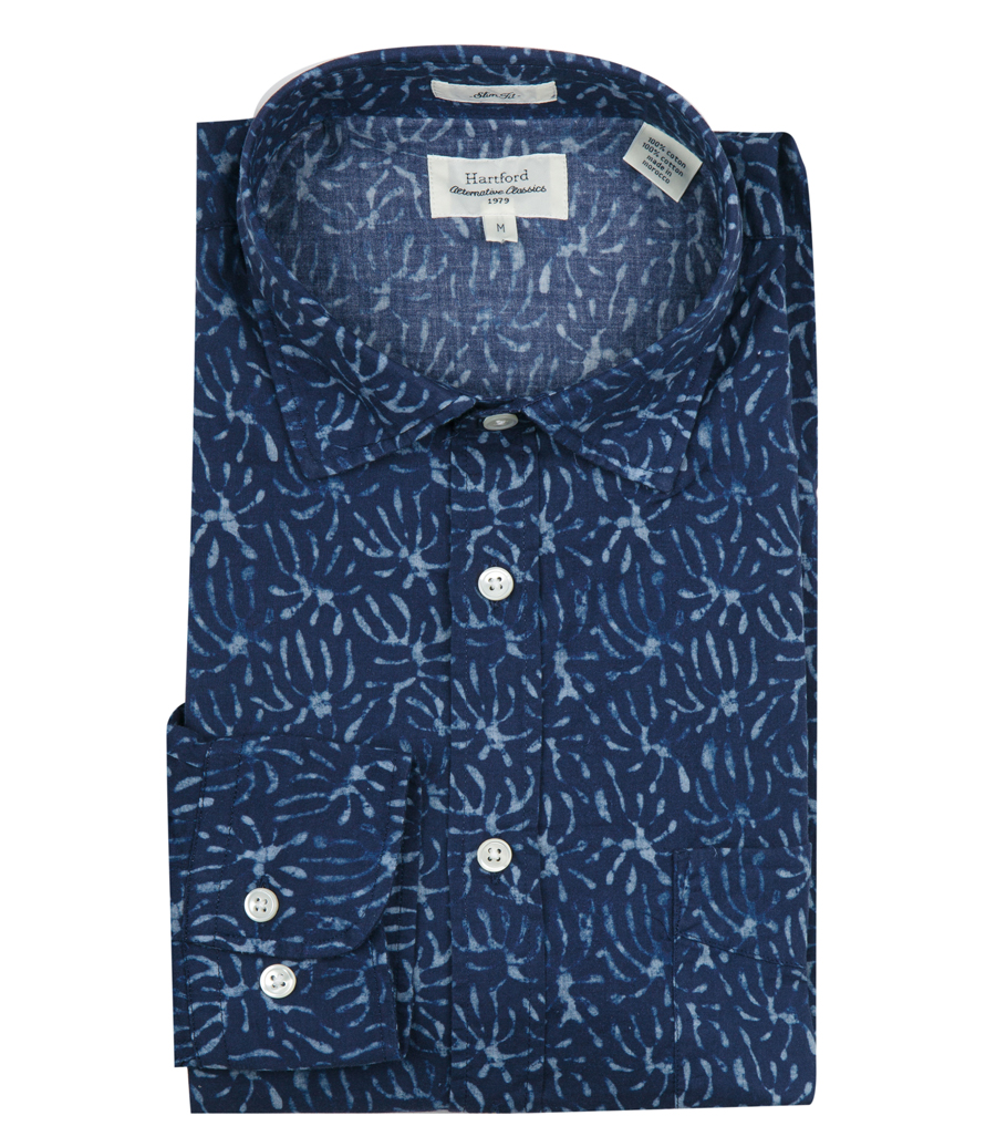 HARTFORD - STORM PRINTED SHIRT