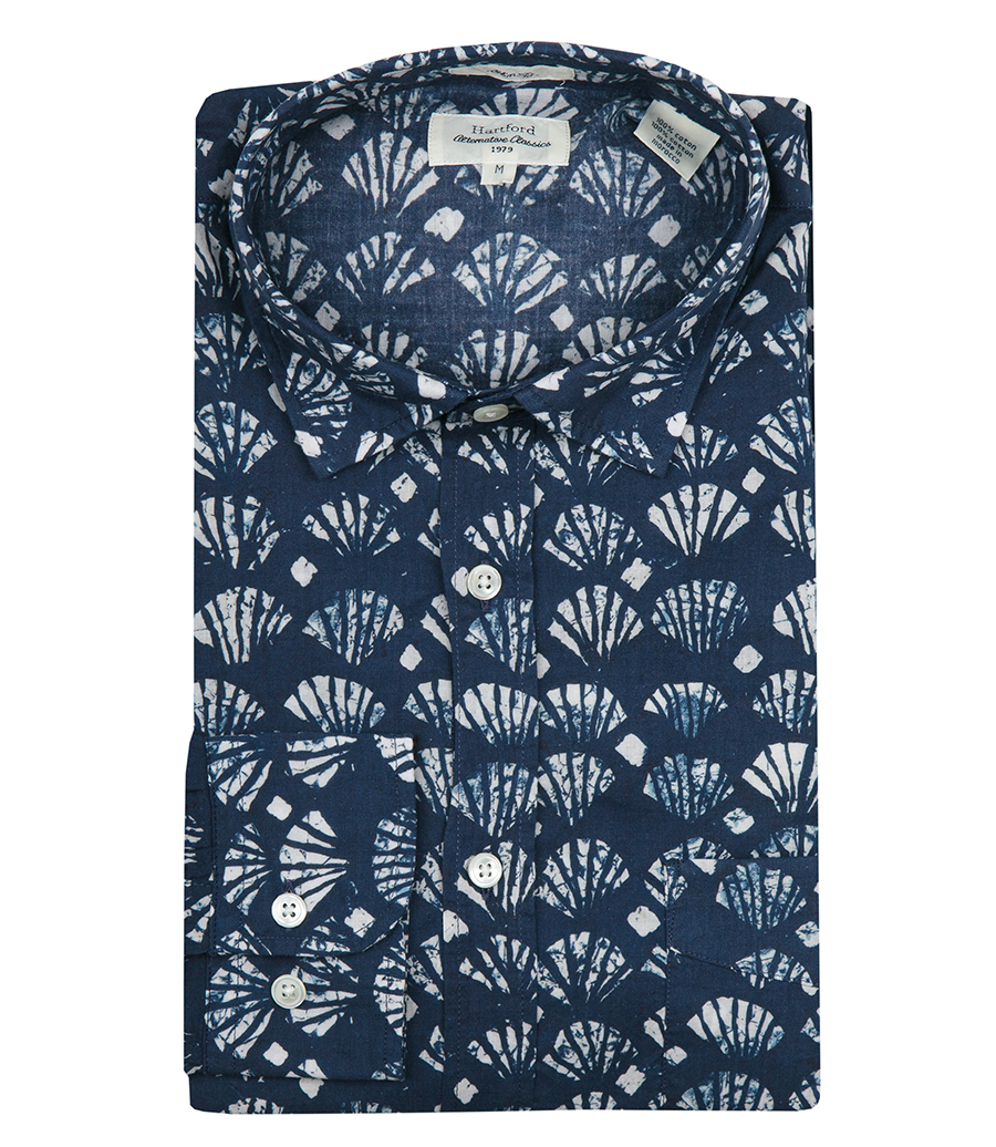 HARTFORD - STORM PRINTED SHIRT