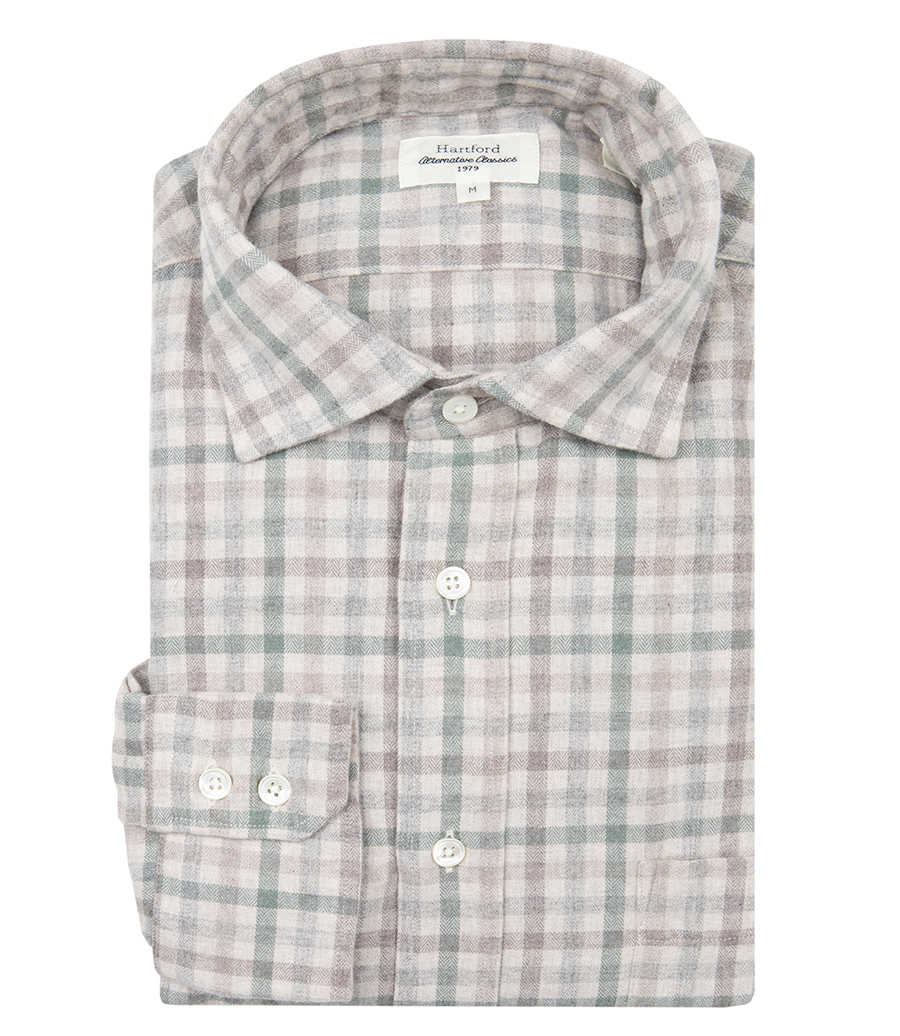 HARTFORD - PAUL CHECKED SHIRT