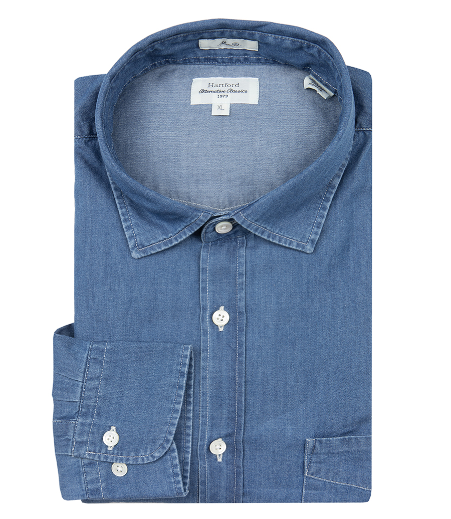 HARTFORD - STORM DENIM SHIRT