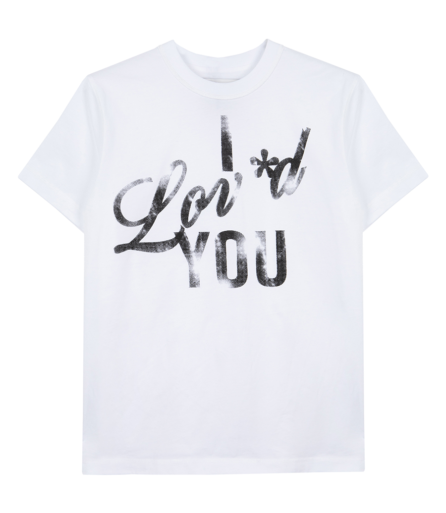 3.1 PHILLIP LIM - I LOV'D YOU TEE