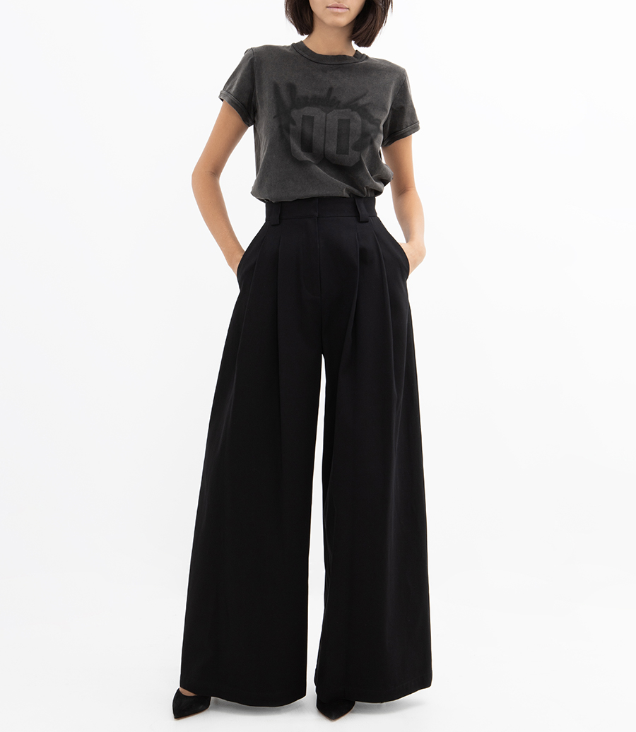 HIGH WAISTED WIDE LEG PANT