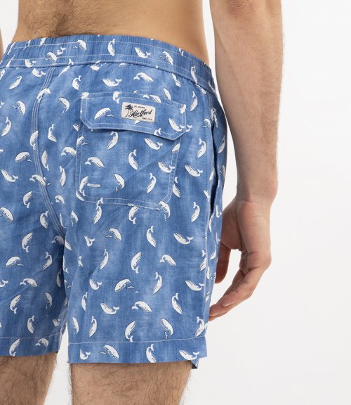 SWIM WHALES PRINTED