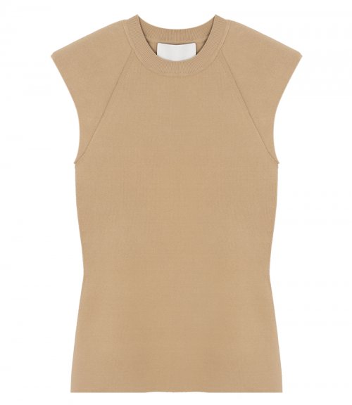 COMPACT RIB STRUCTURED SLVLS TOP