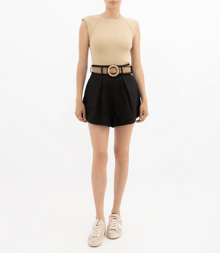 COMPACT RIB STRUCTURED SLVLS TOP
