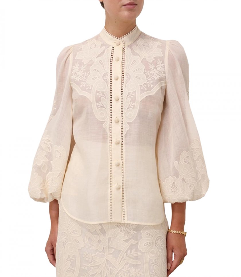 OTTIE EMBROIDERED BLOUSE