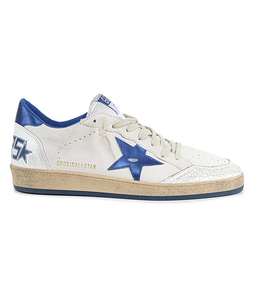 SNEAKERS - BLUE LAMINATED STAR BALL STAR