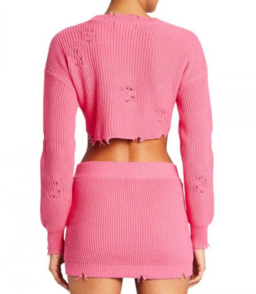 CROPPED DEVIN SWEATER