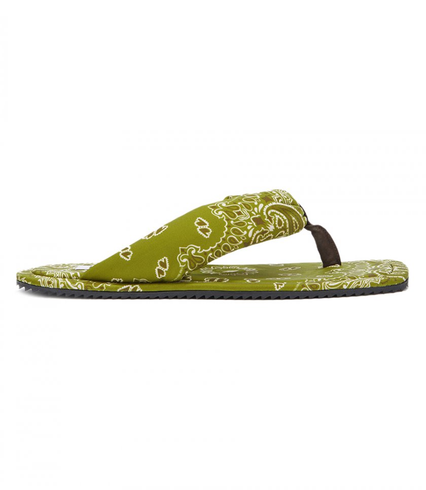 THE ATTICO - ''INDIE'' GREEN FLAT THONG