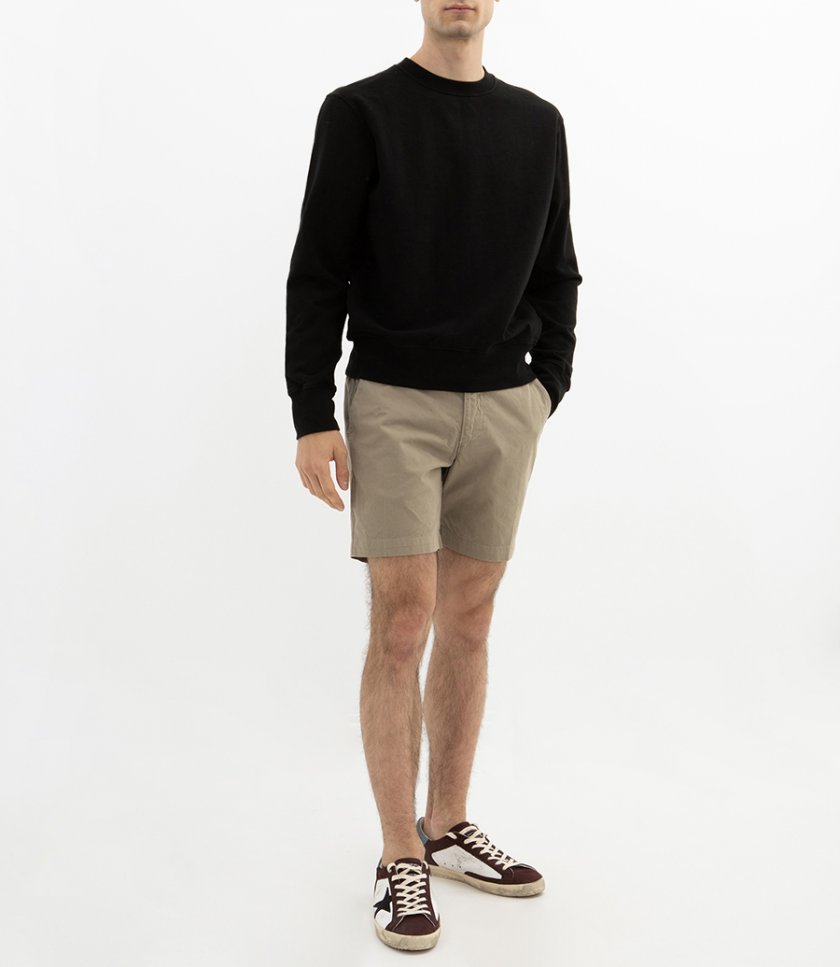 LS SUPIMA FLEECE CREW SWEATSHIRT