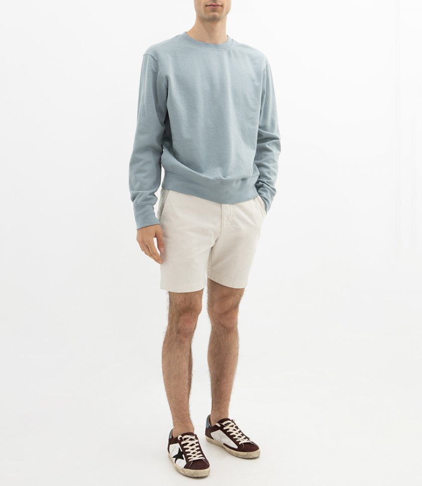 LS SUPIMA FLEECE CREW SWEATSHIRT