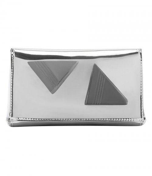 ''FRIDAY'' SILVER MINI HANDBAG