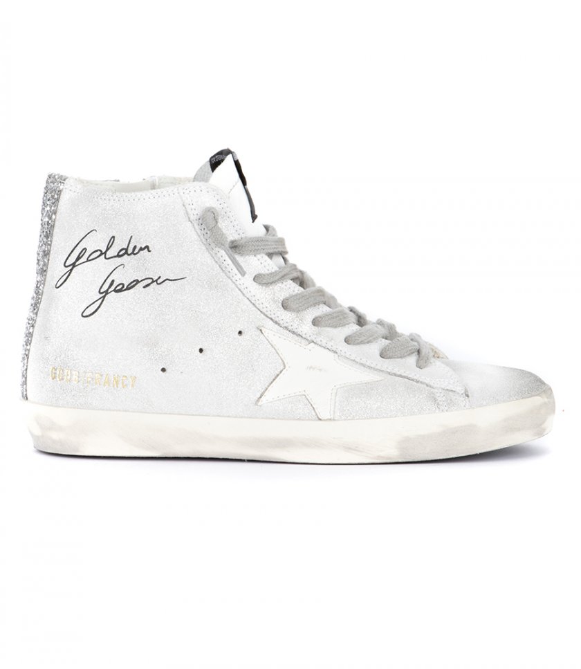 JUST IN - WHITE SUEDE FRANCY