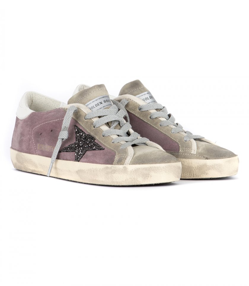 TWILIGHT MAUVE SUEDE SUPER-STAR