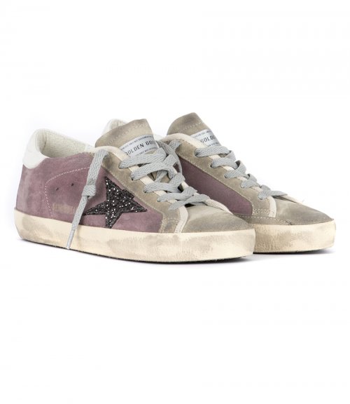 TWILIGHT MAUVE SUEDE SUPER-STAR