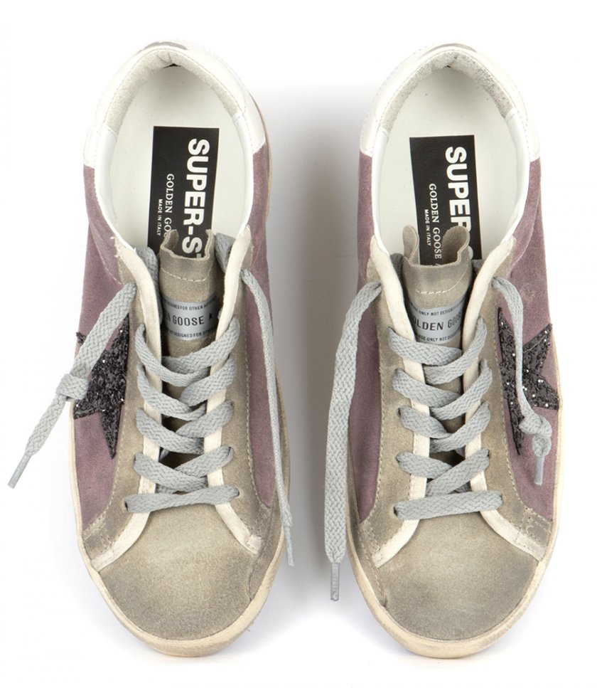 TWILIGHT MAUVE SUEDE SUPER-STAR