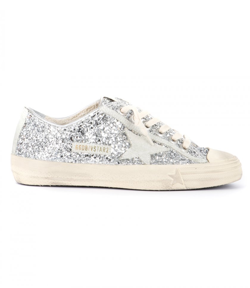 SHOES - SILVER ICE GLITTER V- STAR 2