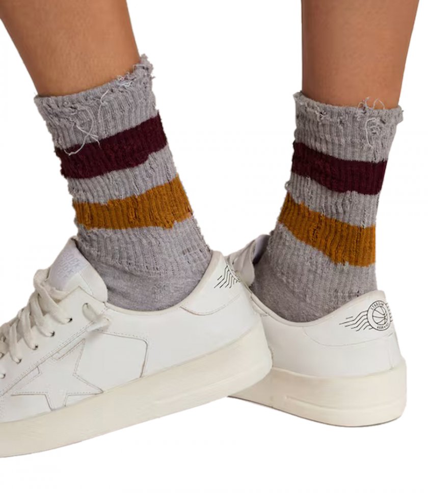 SOCKS HIGH RIB/STRIPES