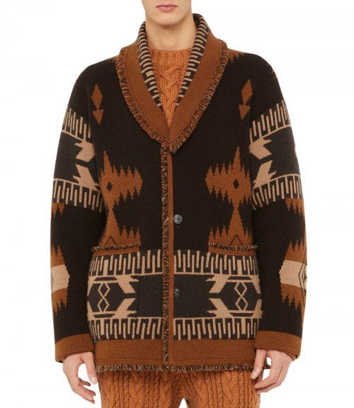 ICON JACQUARD CARDIGAN